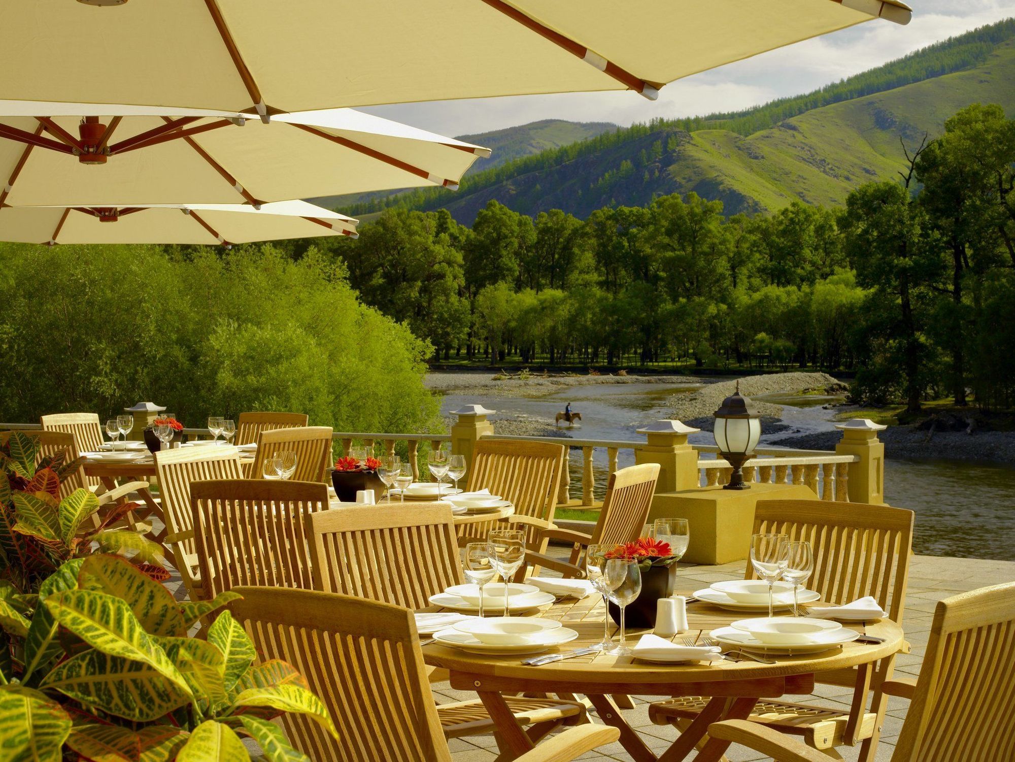 Terelj Hotel&Spa Oelan-bator Restaurant foto